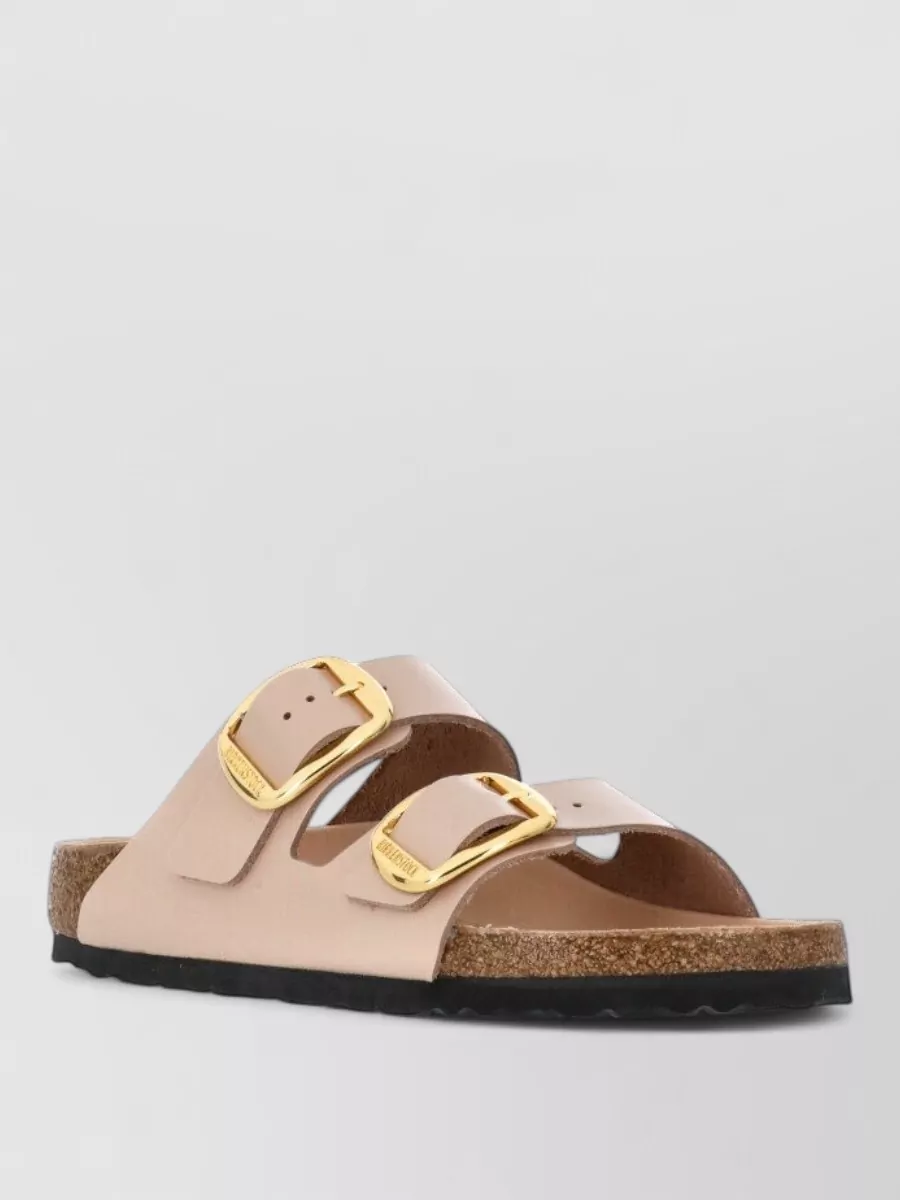 Birkenstock leather flat sandals