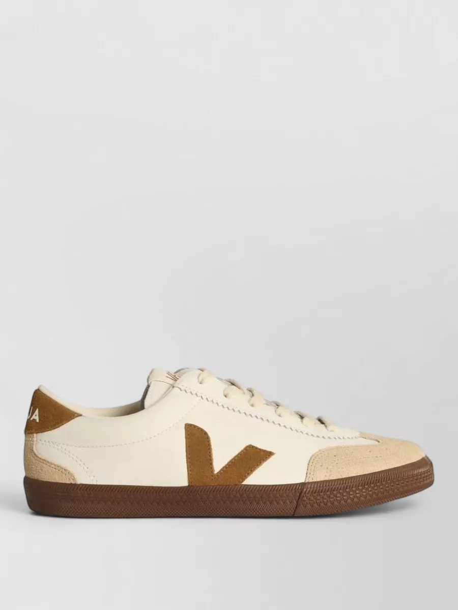 Veja Leather Low-Top Sneakers