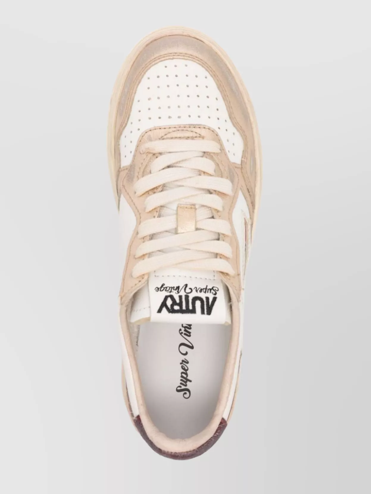 Autry White Low Top Sneakers