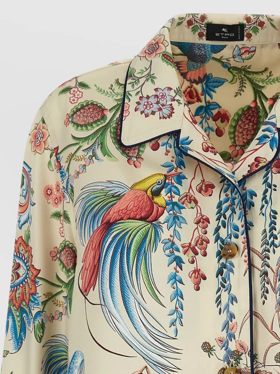 Etro Printed Twill Shirt