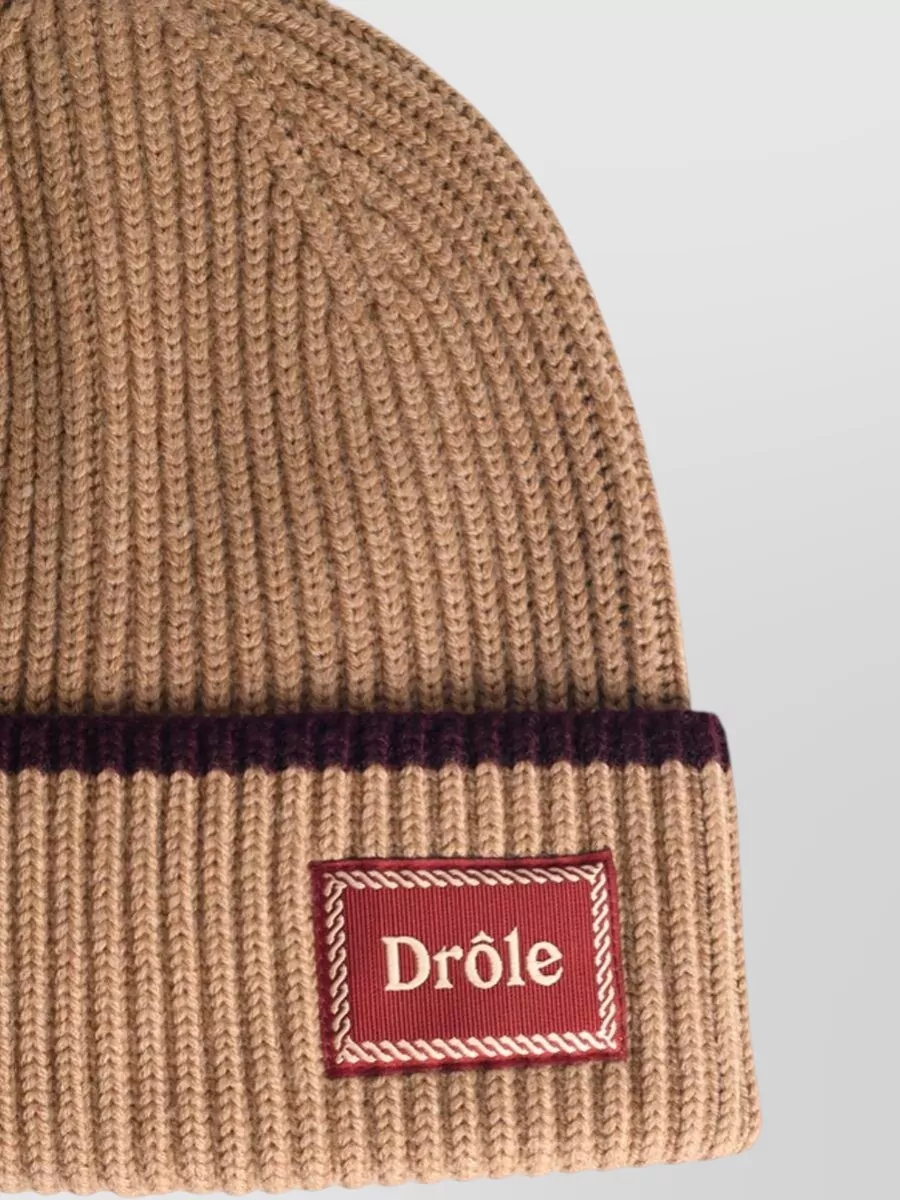 Drôle De Monsieur Merino Wool Beanie