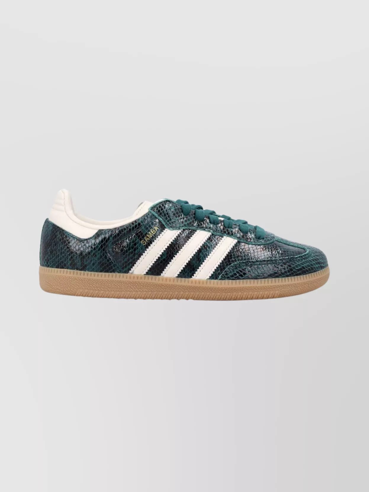 Adidas Originals Samba Sneakers Snakeskin-Inspired Upper Design
