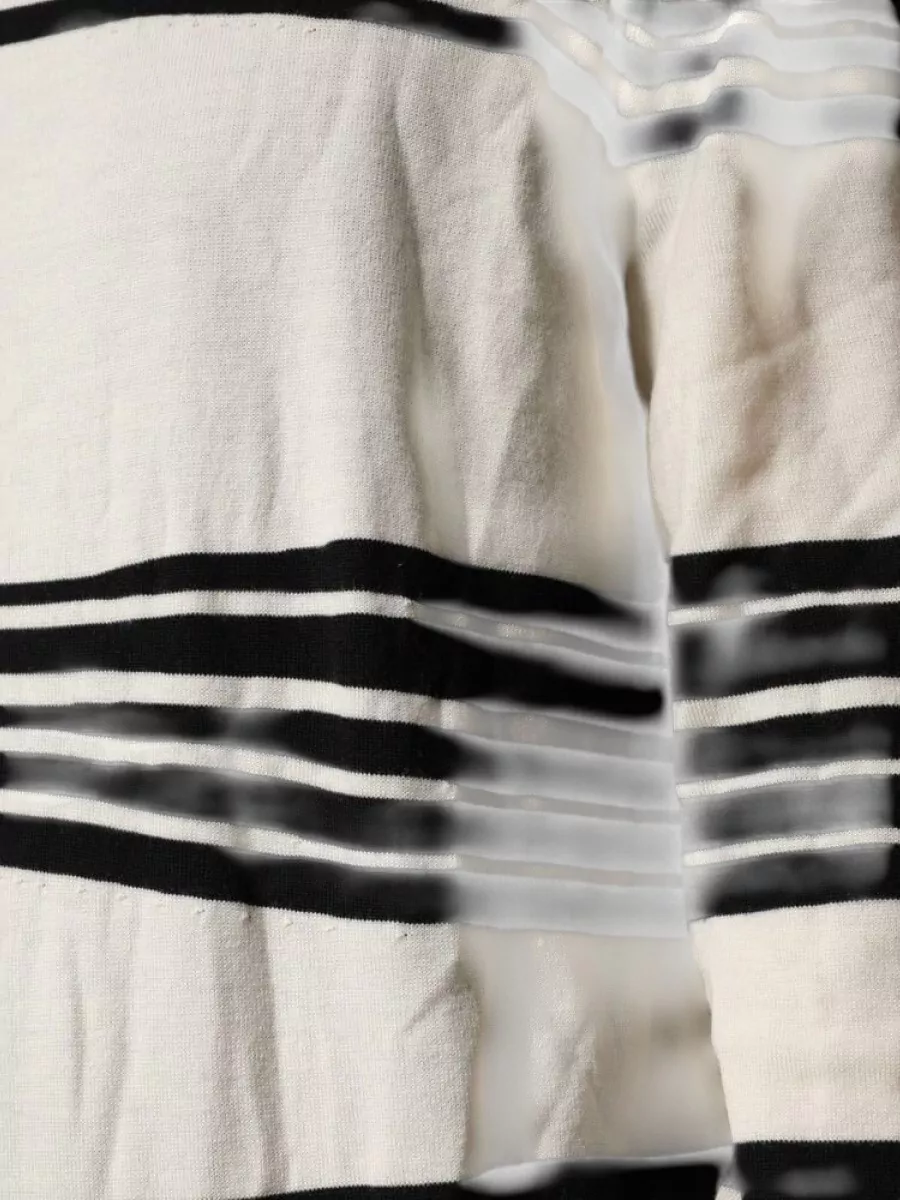 Dolce&Gabbana Wool Striped Crew-Neck Sweater