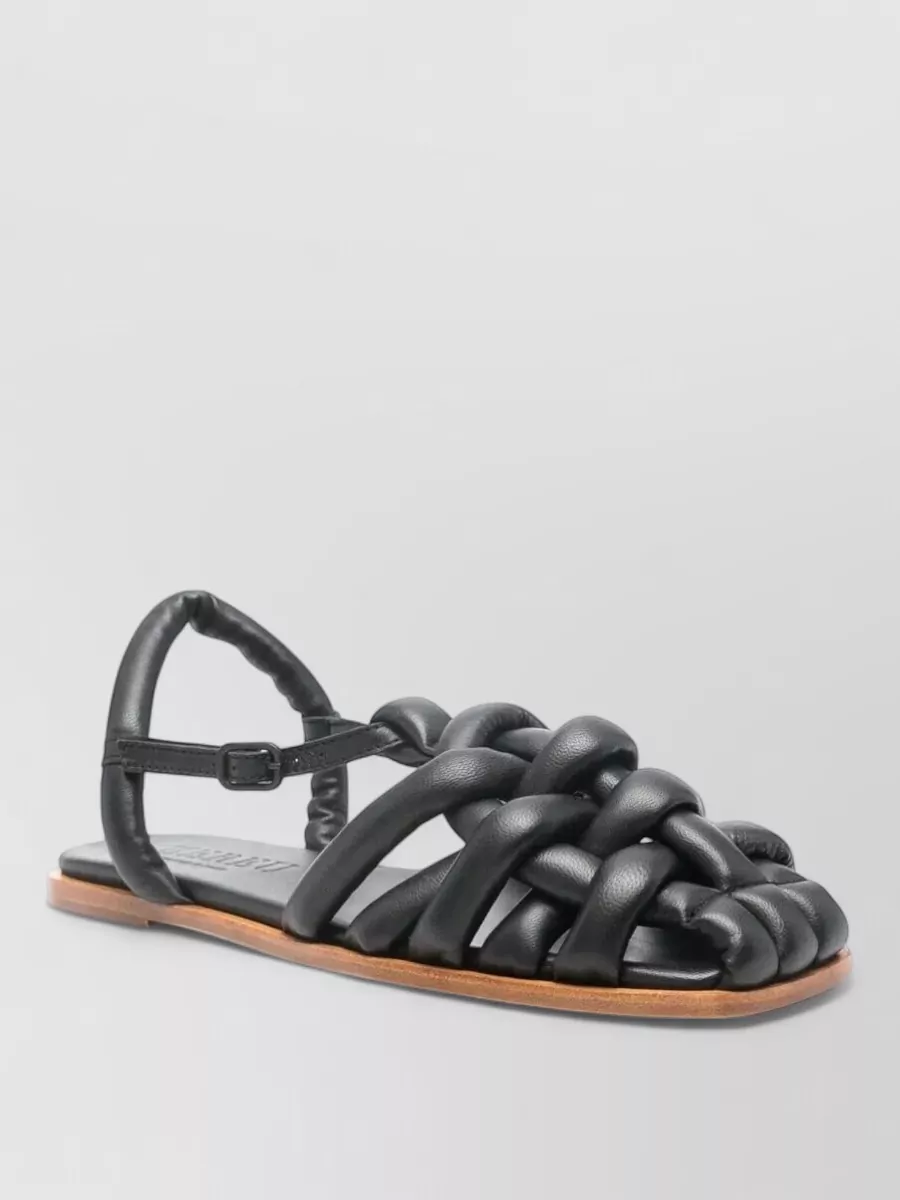 Hereu leather flat sandals