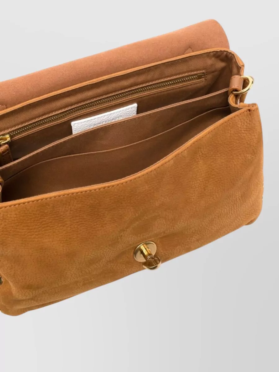 Zanellato Suede Shoulder Bag