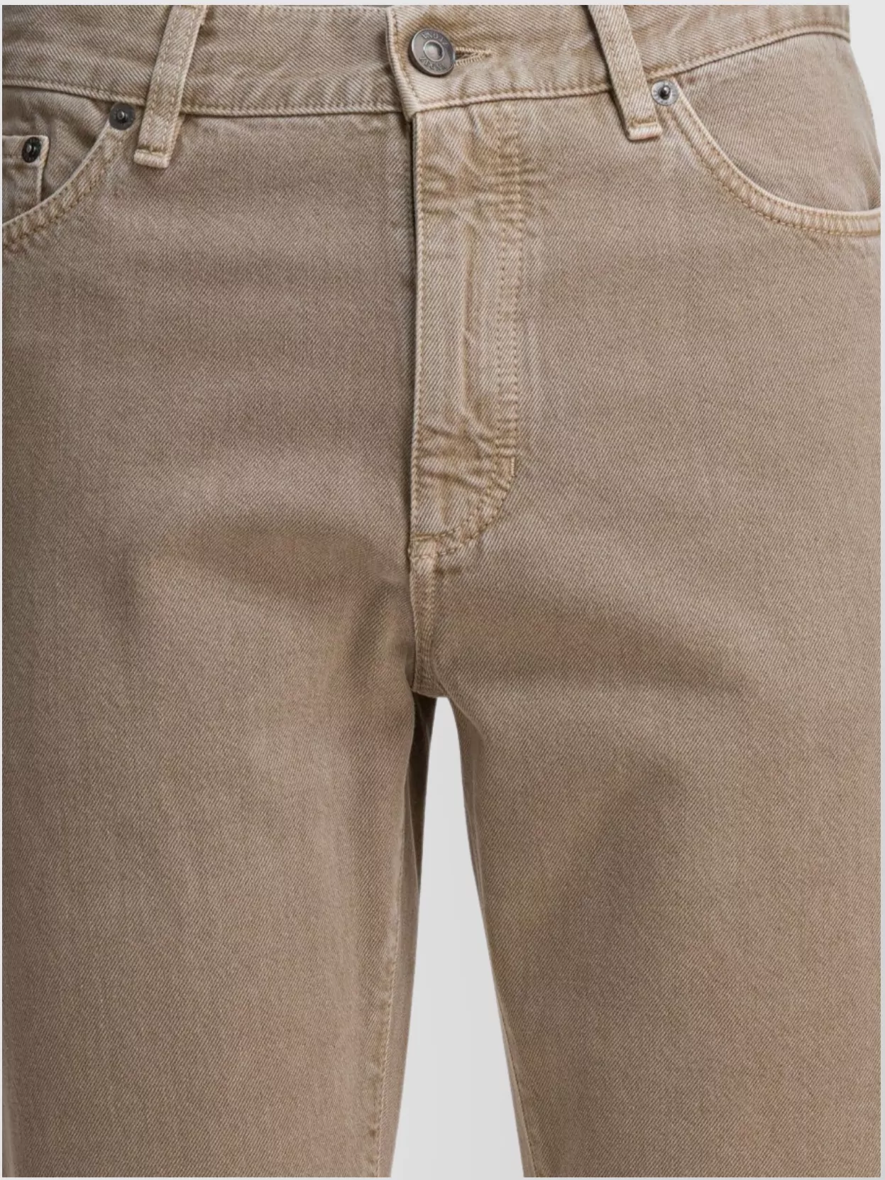 Zegna Five-Pocket Denim Trousers Featuring Belt Loops