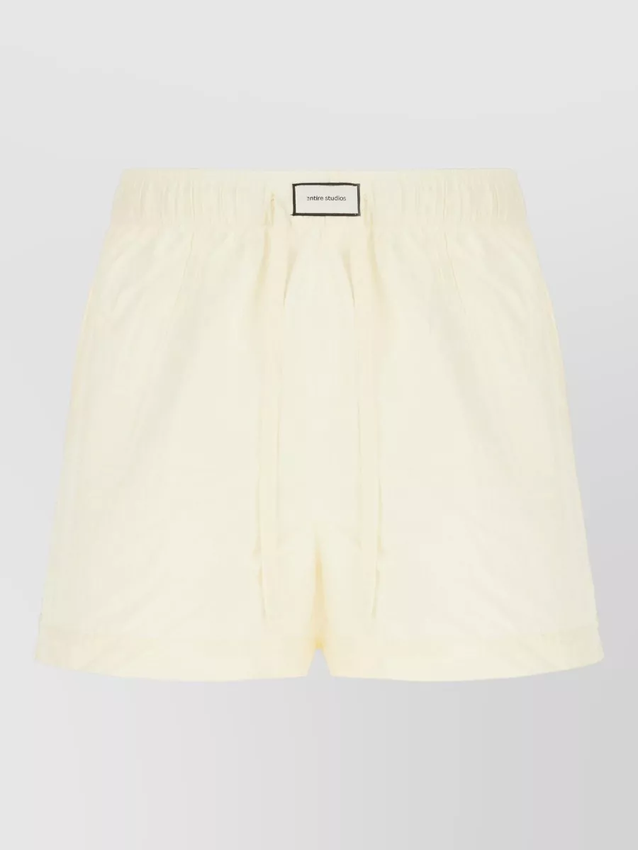 Entire Studios cotton straight bermuda shorts