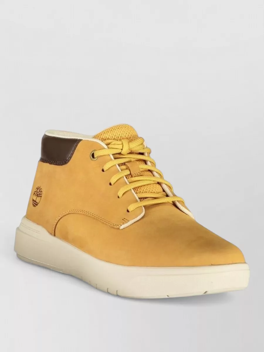 Timberland Leather Midtop Sneakers