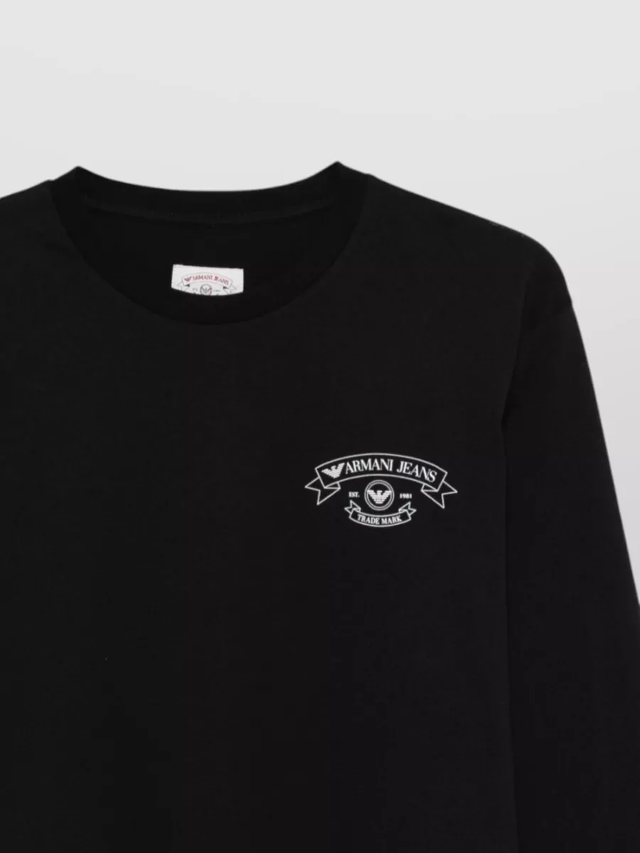 Emporio Armani Cotton Logo-Print T-Shirt