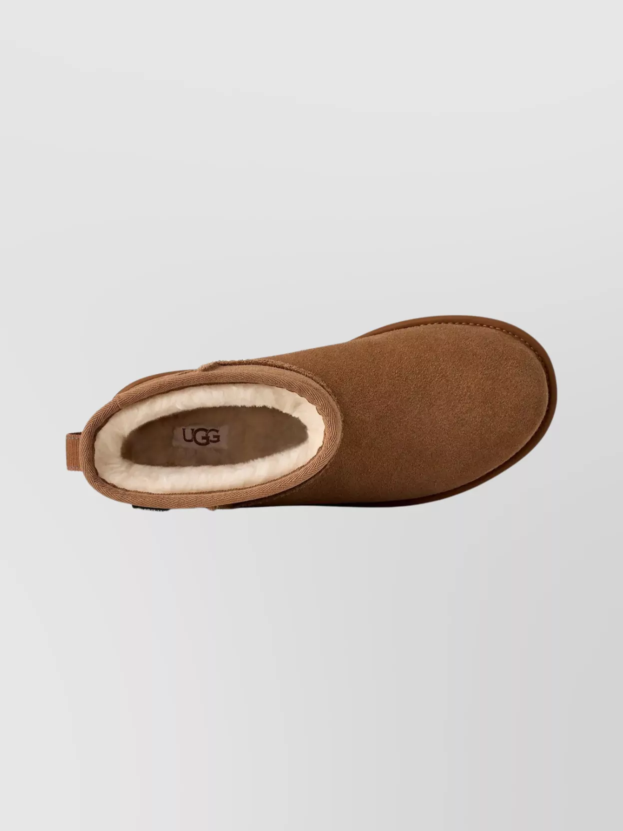 Ugg Round Toe Mini Waterproof Suede Boots
