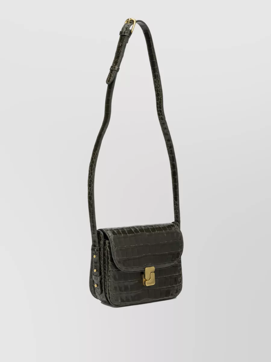 Soeur Leather Small Crossbody Bag