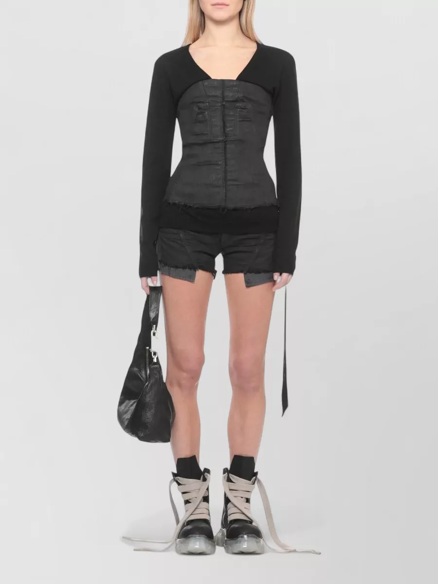 Rick Owens V-Neck Sweatshirt
