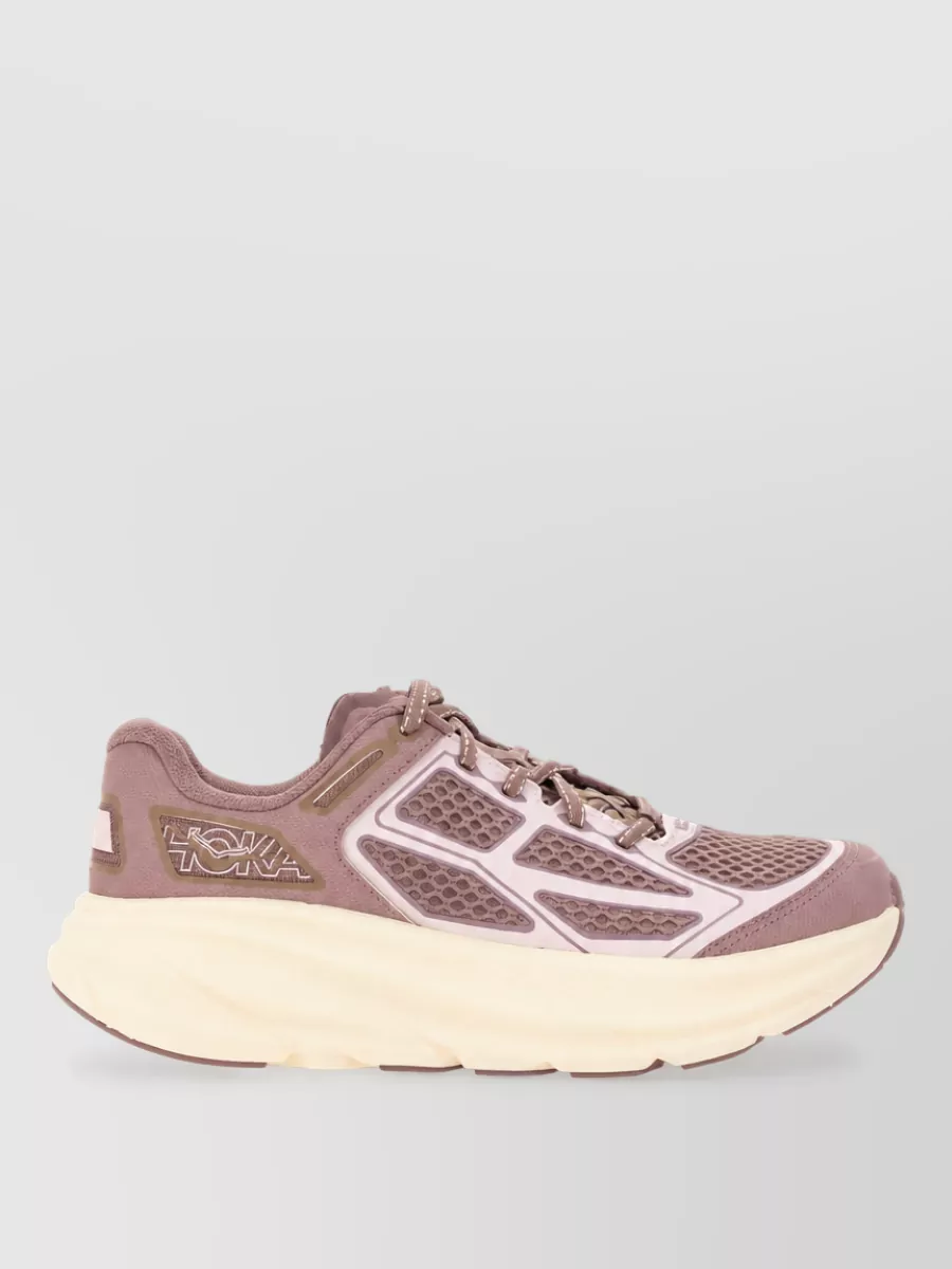 Hoka One One Recycled Polyester Low-Top Sneakers