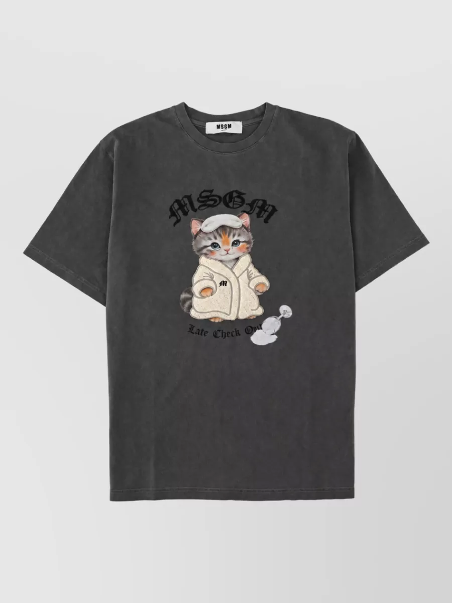 MSGM printed t-shirt