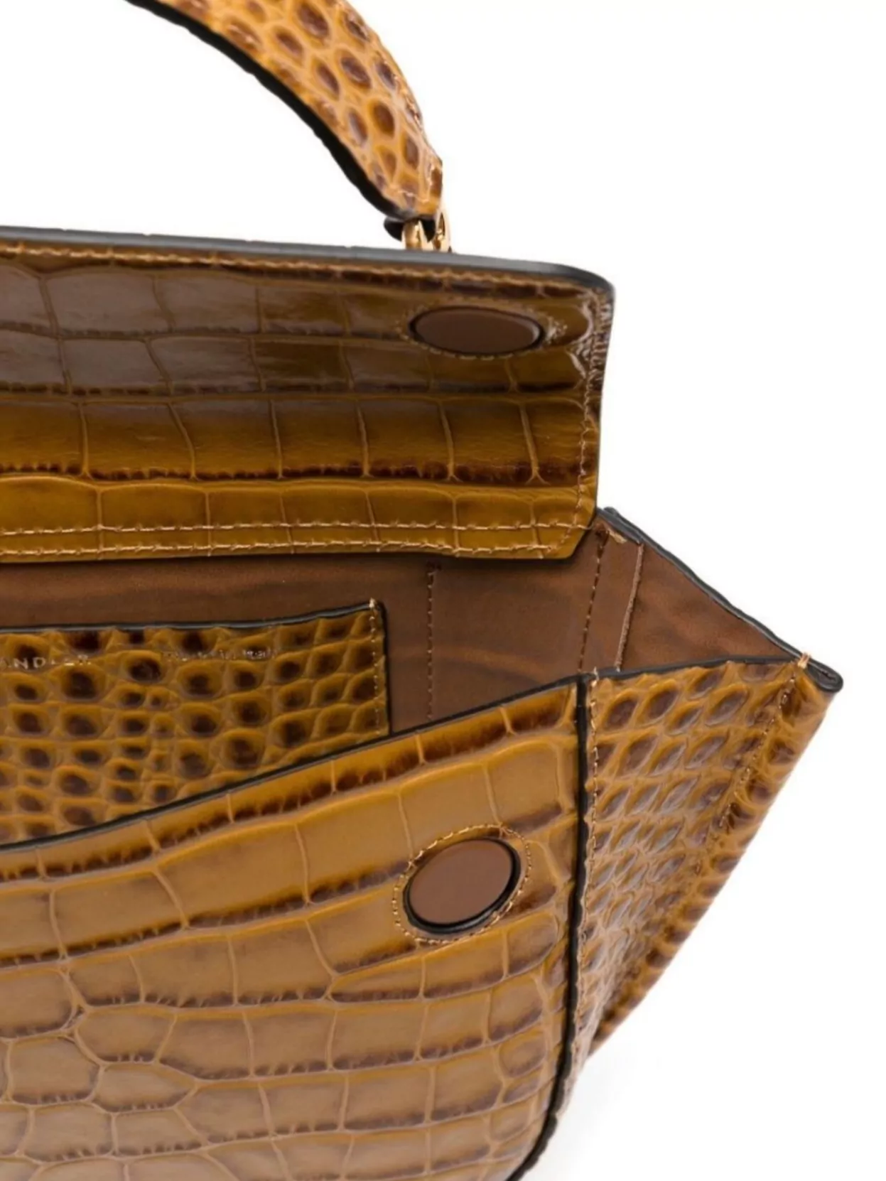 Wandler Small Hortensia Bag In Croco