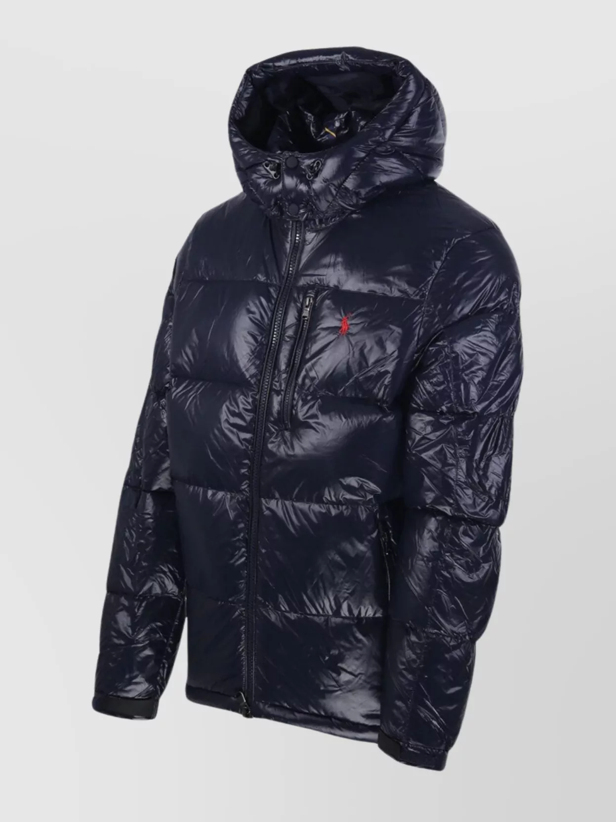 Ralph Lauren Hooded Quilted Puffer Jacket And Pocket