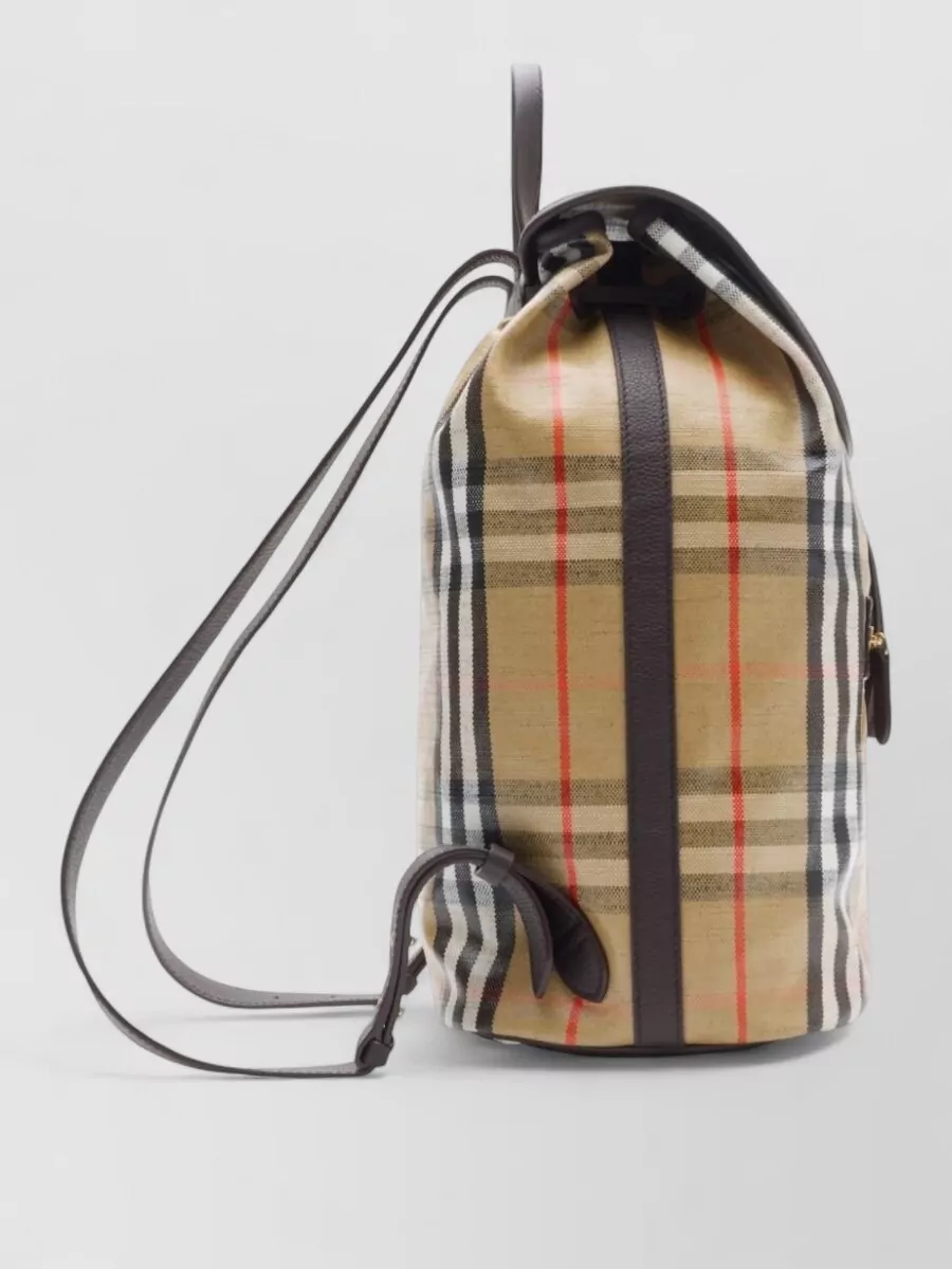 Burberry Coated Canvas Backpack