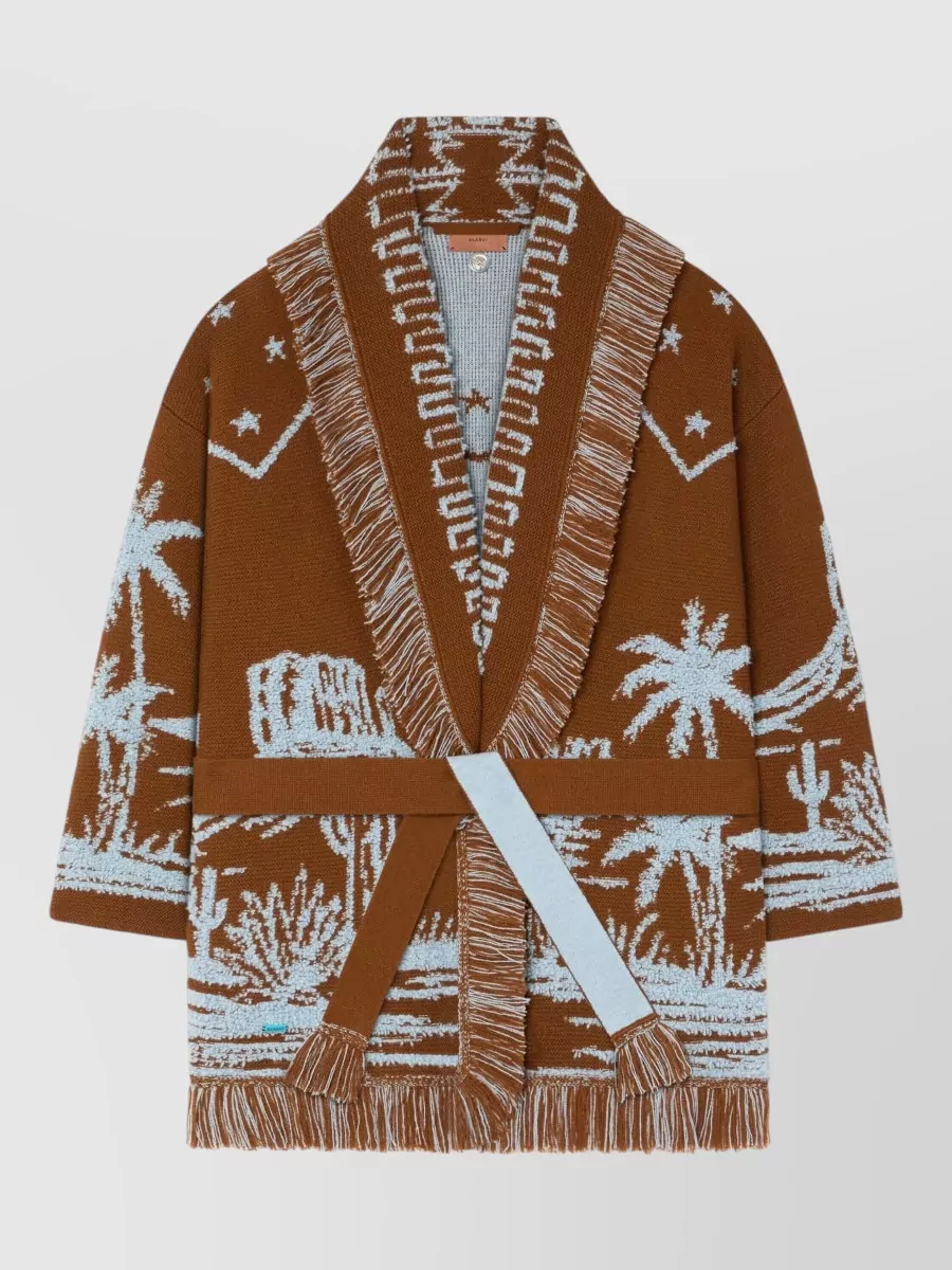 Alanui Cashmere Fitted Cardigan