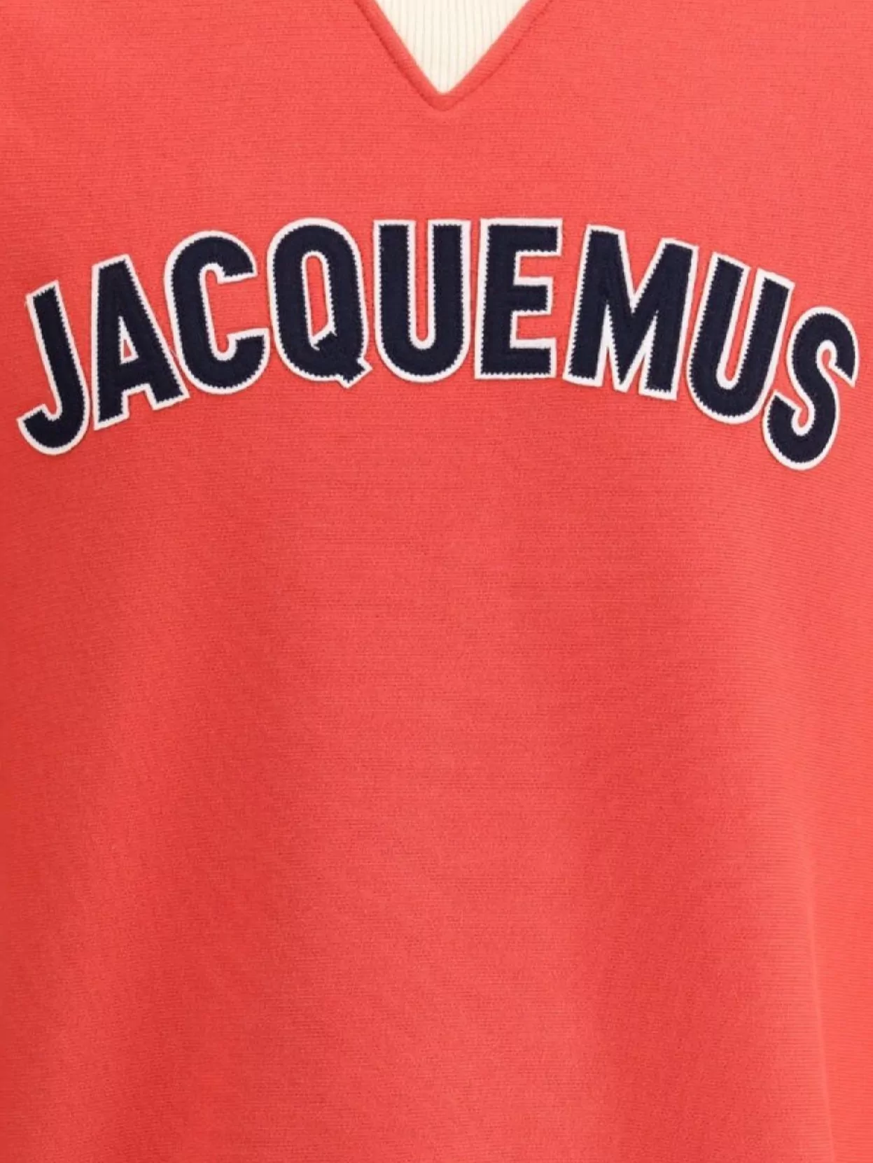 Jacquemus Oversized Cotton Baseball Sweatshirt
