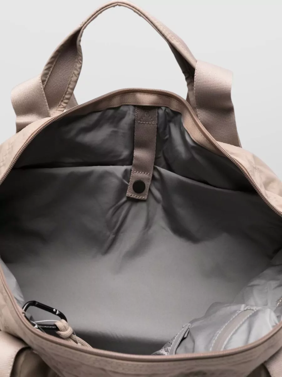 Adidas By Stella Mccartney Logo Tote Bag Tonal Trims Shoulder Strap