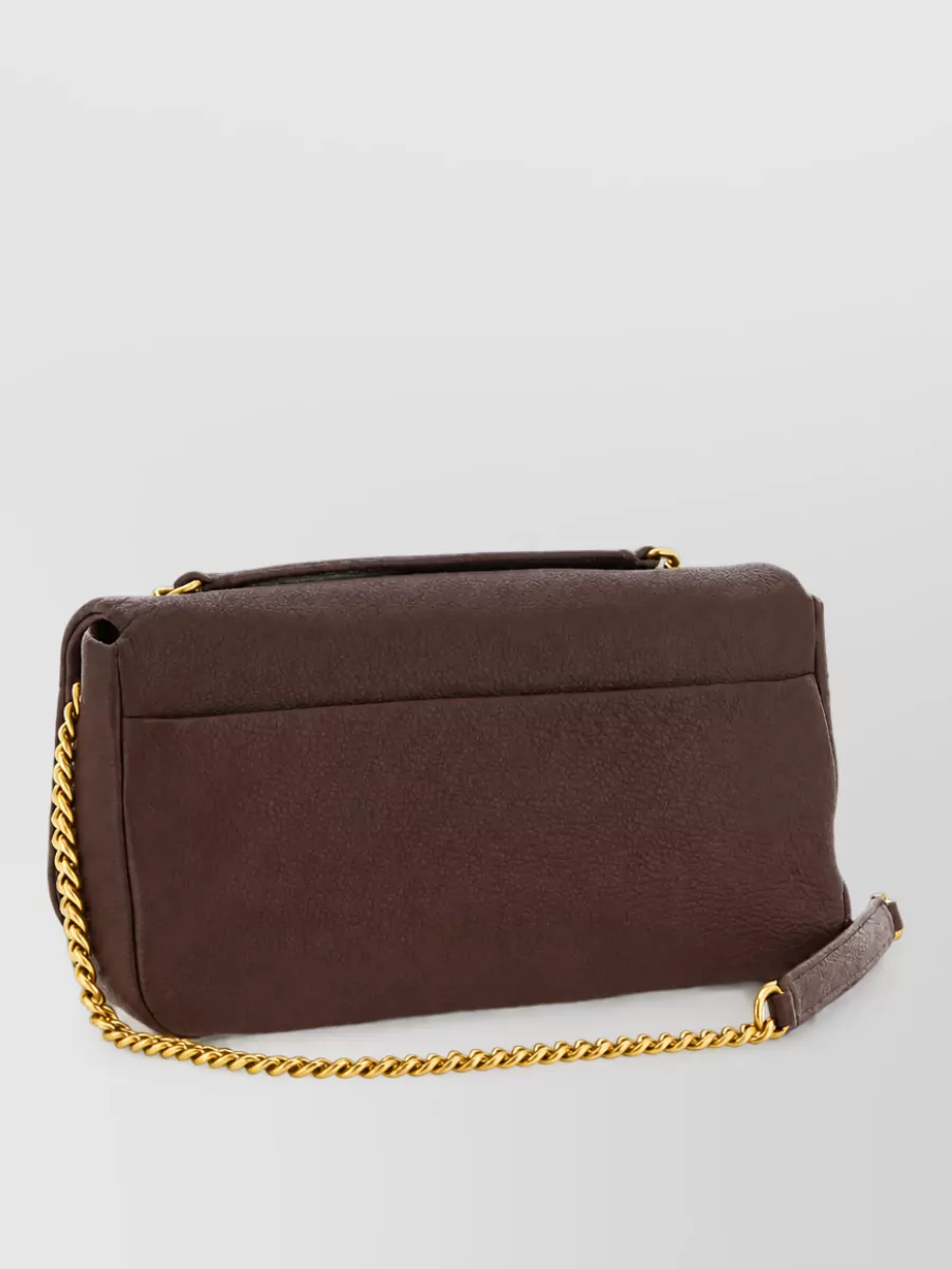 Pinko Leather Clutch Bag