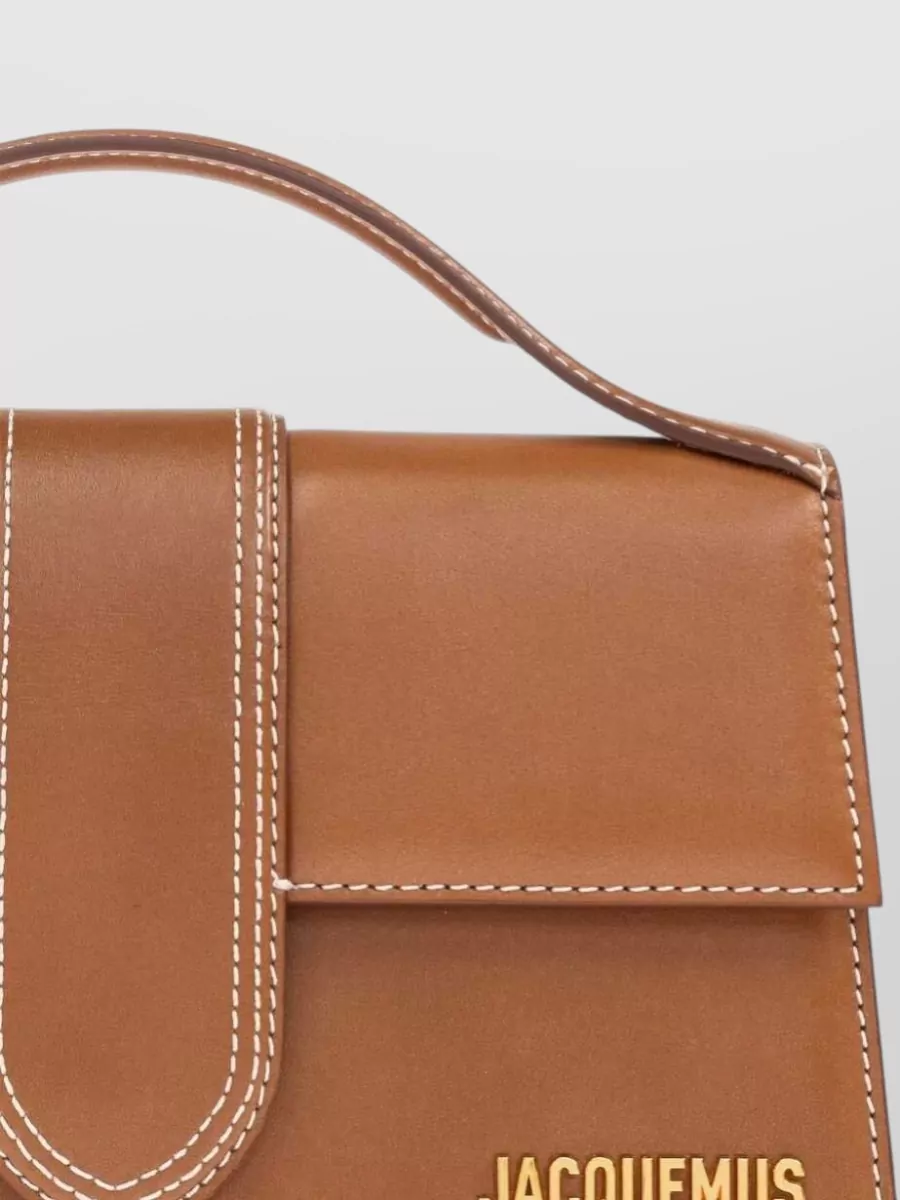 Jacquemus Le Grand Bambino Leather Crossbody Bag