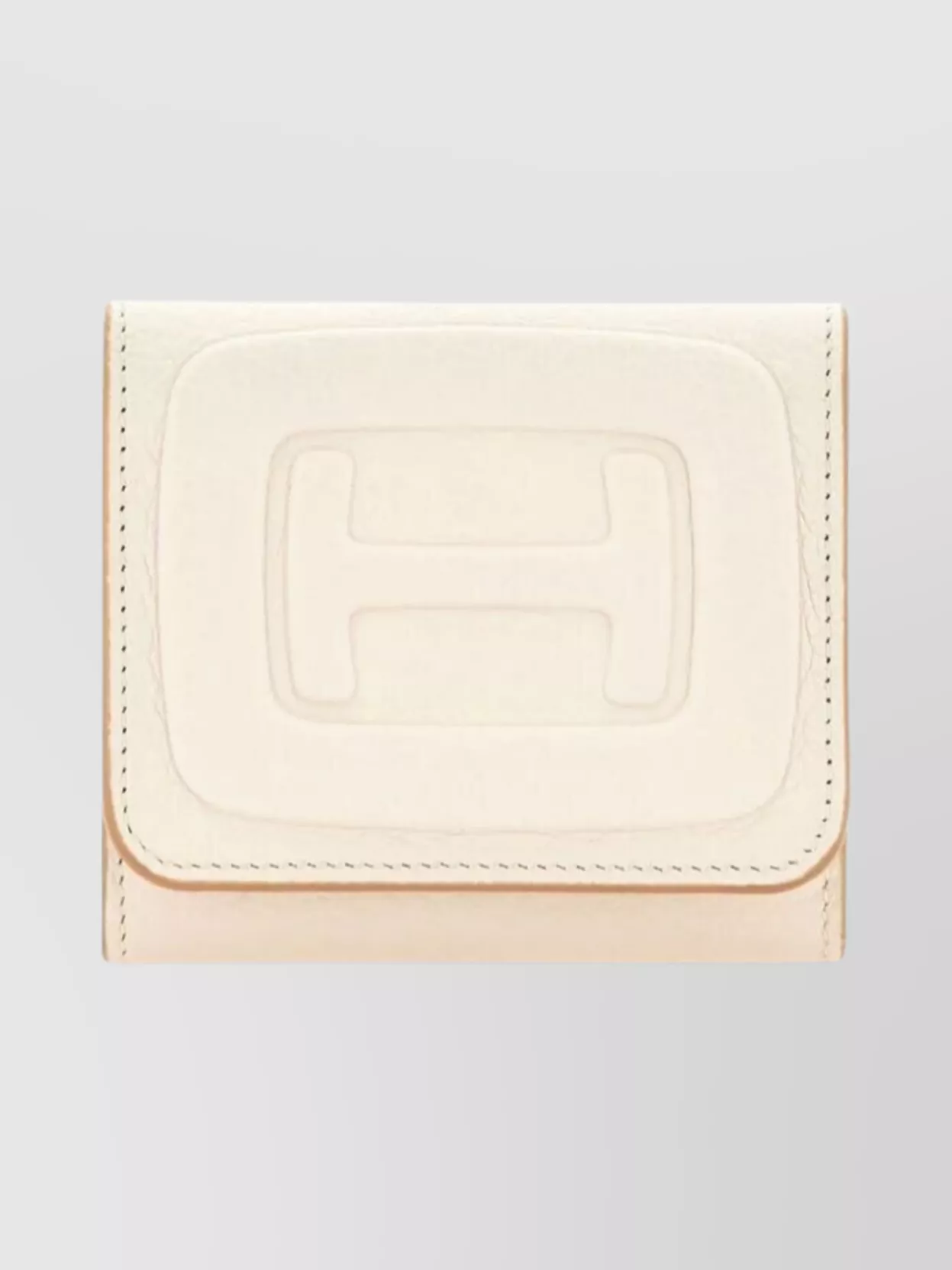 Hogan Logo Embossed Purse And Cardholder In Neutral