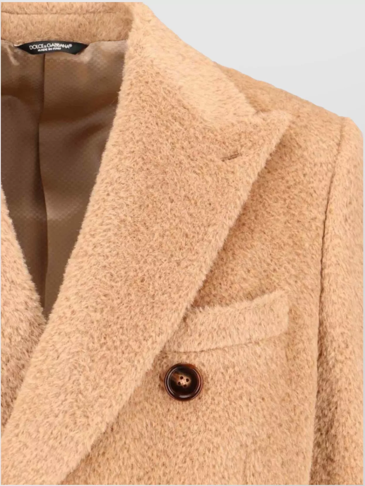 Dolce&Gabbana Lapel Detail Belt Flap Pockets Jacket