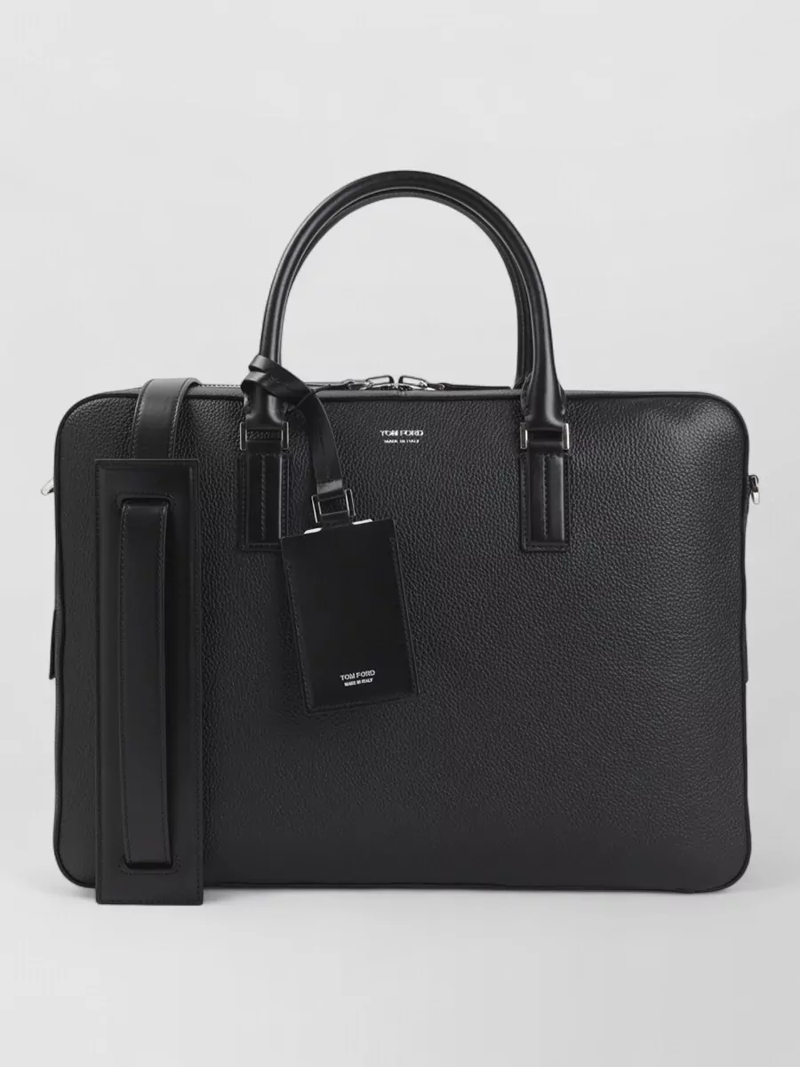 Tom Ford Leather Elliot Briefcase