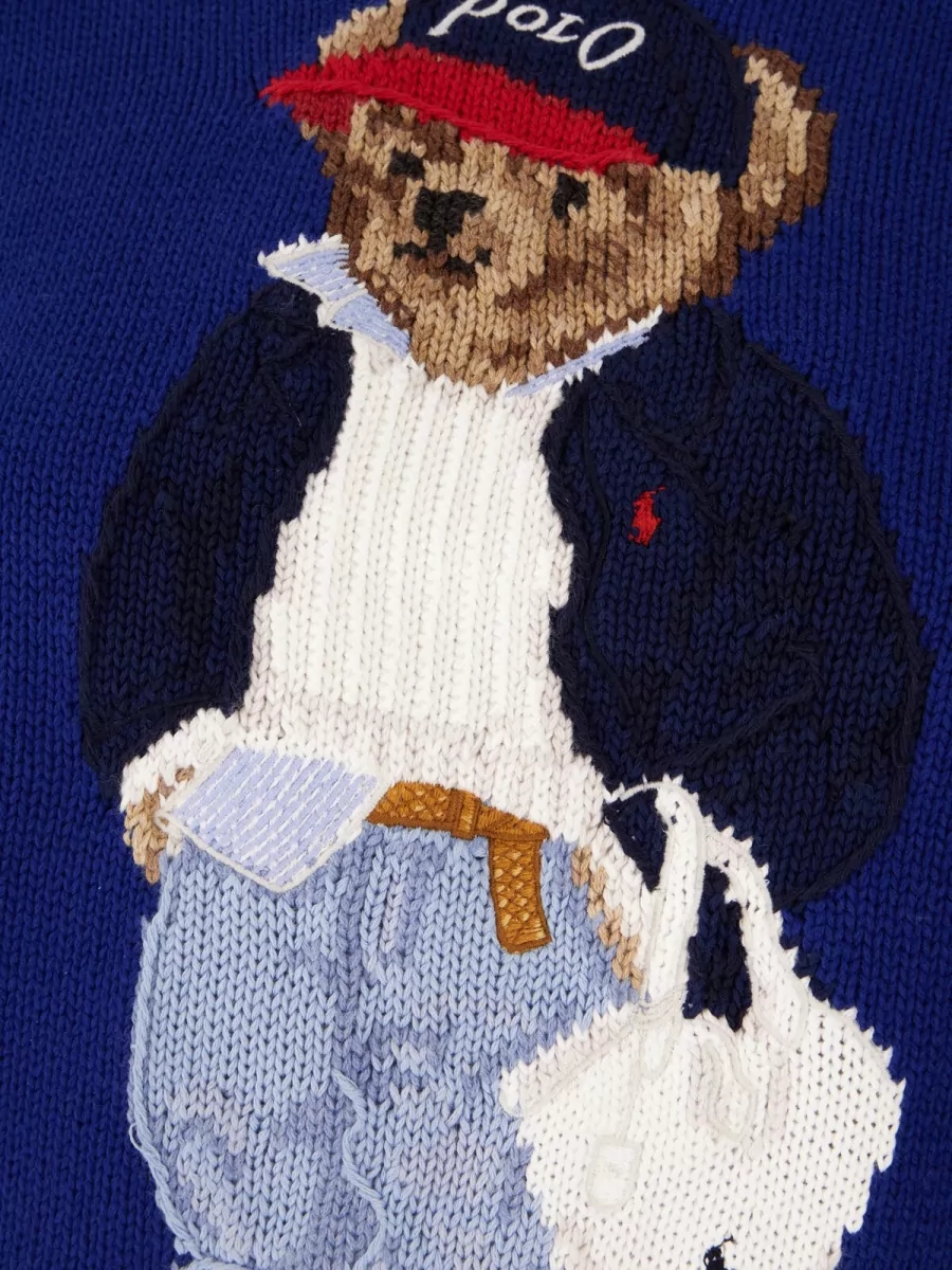 Polo Ralph Lauren Cotton Relaxed-Fit Ribbed Sweatshirt