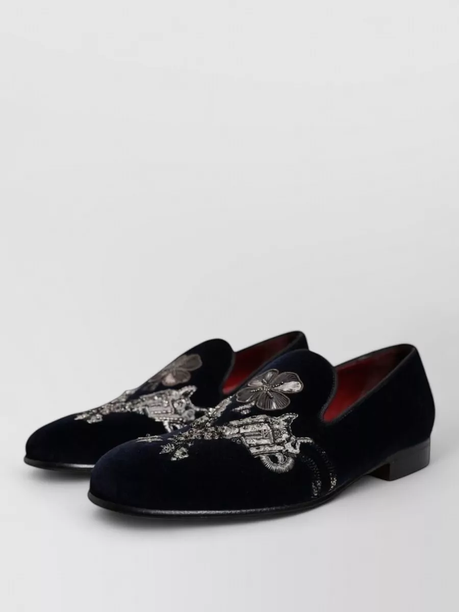 Dolce&Gabbana Velvet Loafers