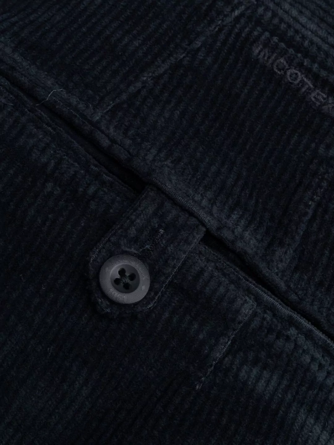 Incotex Stretch Cotton Pant With Front And Back Pockets