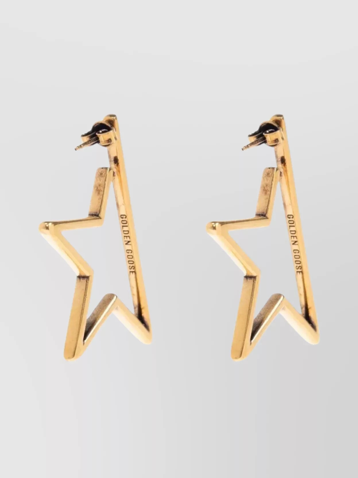 Golden Goose Star Shape Outline Earrings