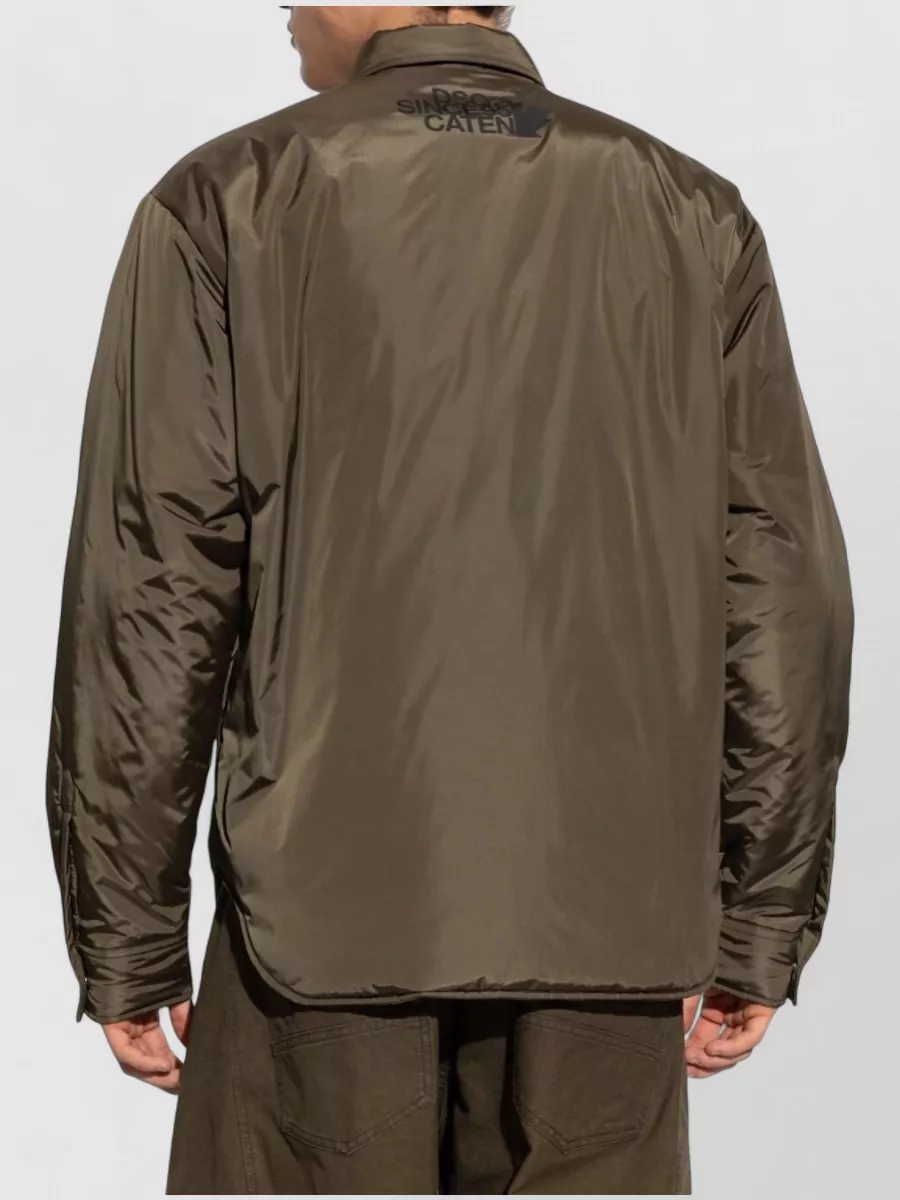 Dsquared2 Padded Nylon Shirt Jacket