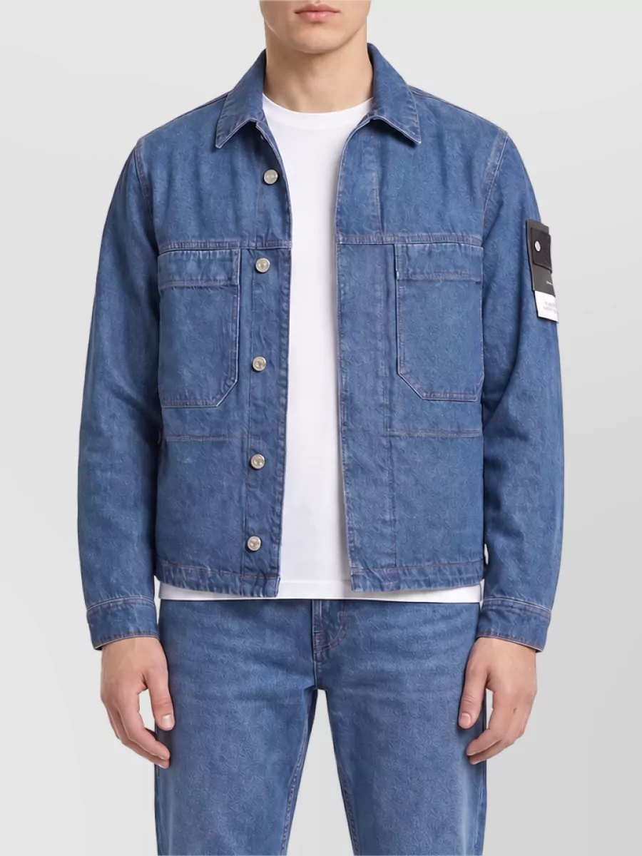 Stone Island Denim Regular-Fit Jacket