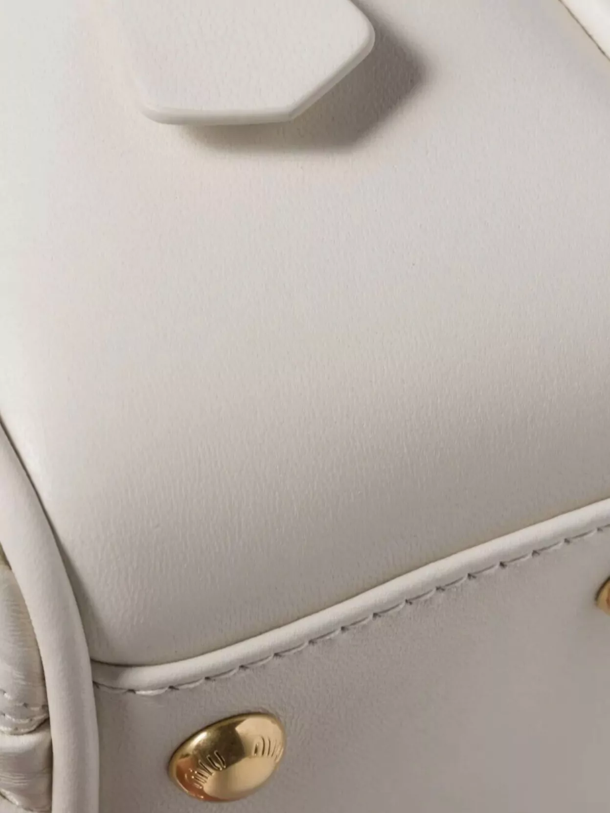 Miu Miu Quilted Top Handle Detachable Strap Bag