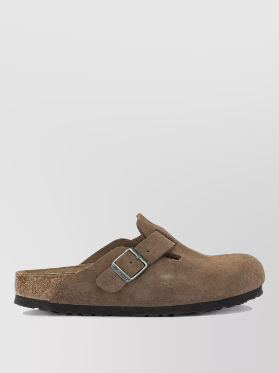 Birkenstock Suede Leather Clogs