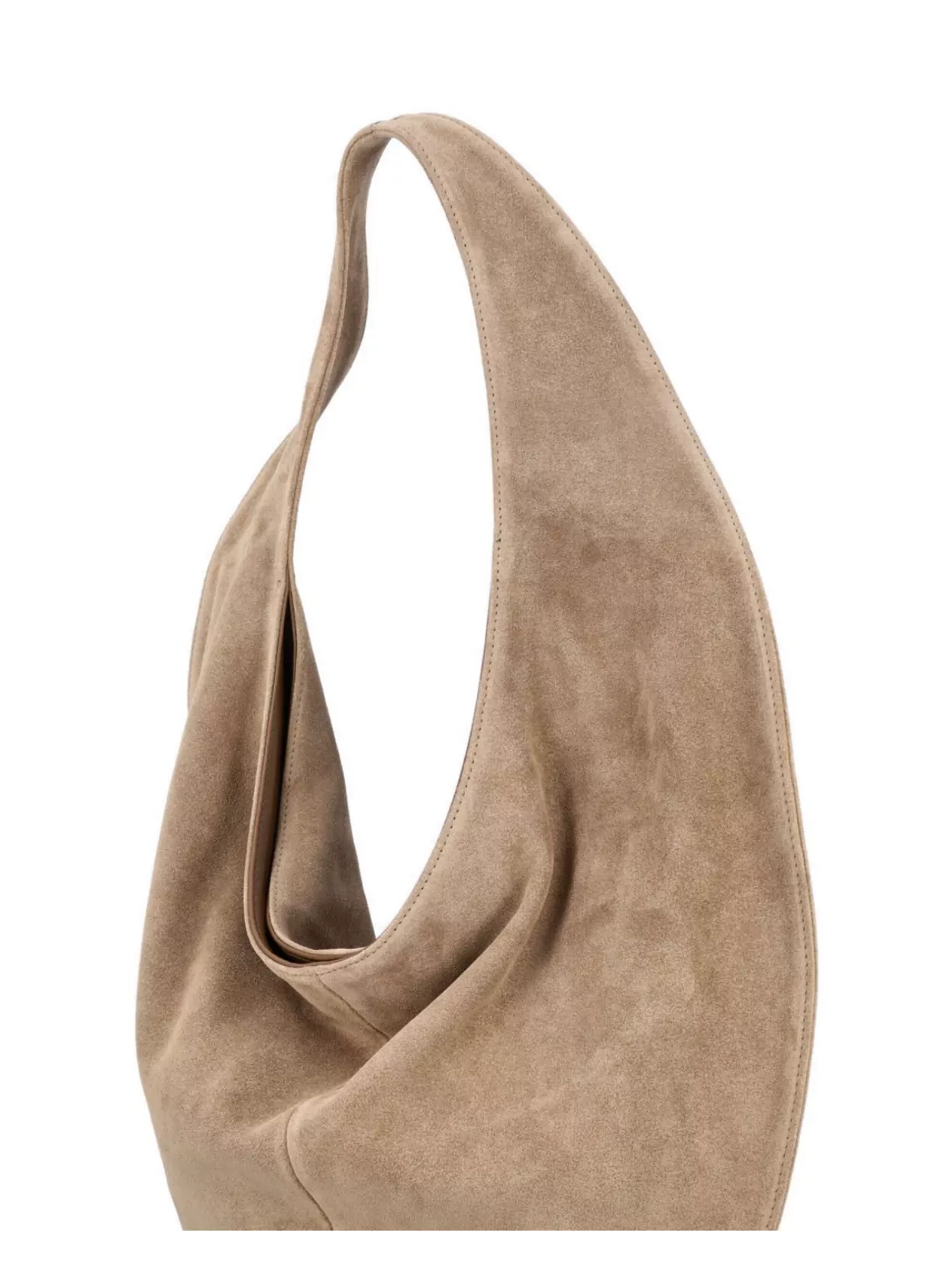 Maeden Suede Slouchy Tote Bag With Single Strap