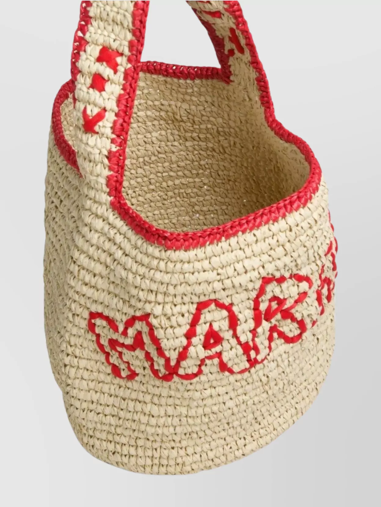 Marni Small Woven Hobo Bag With Round Handle