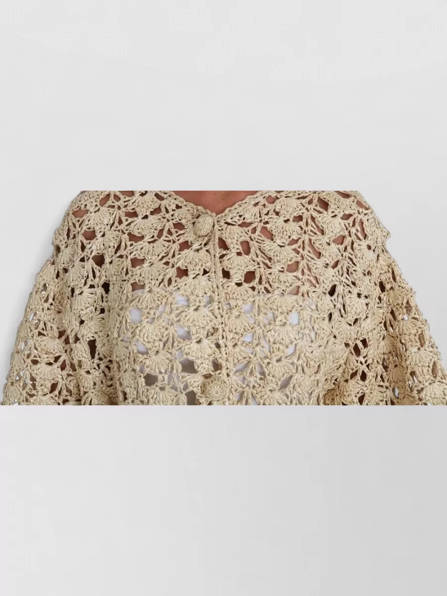 Dolce&Gabbana Crochet Knit Cardigan