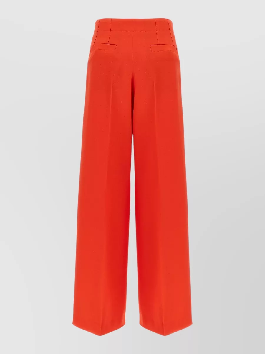 Brioni Silk wool wide-leg trousers