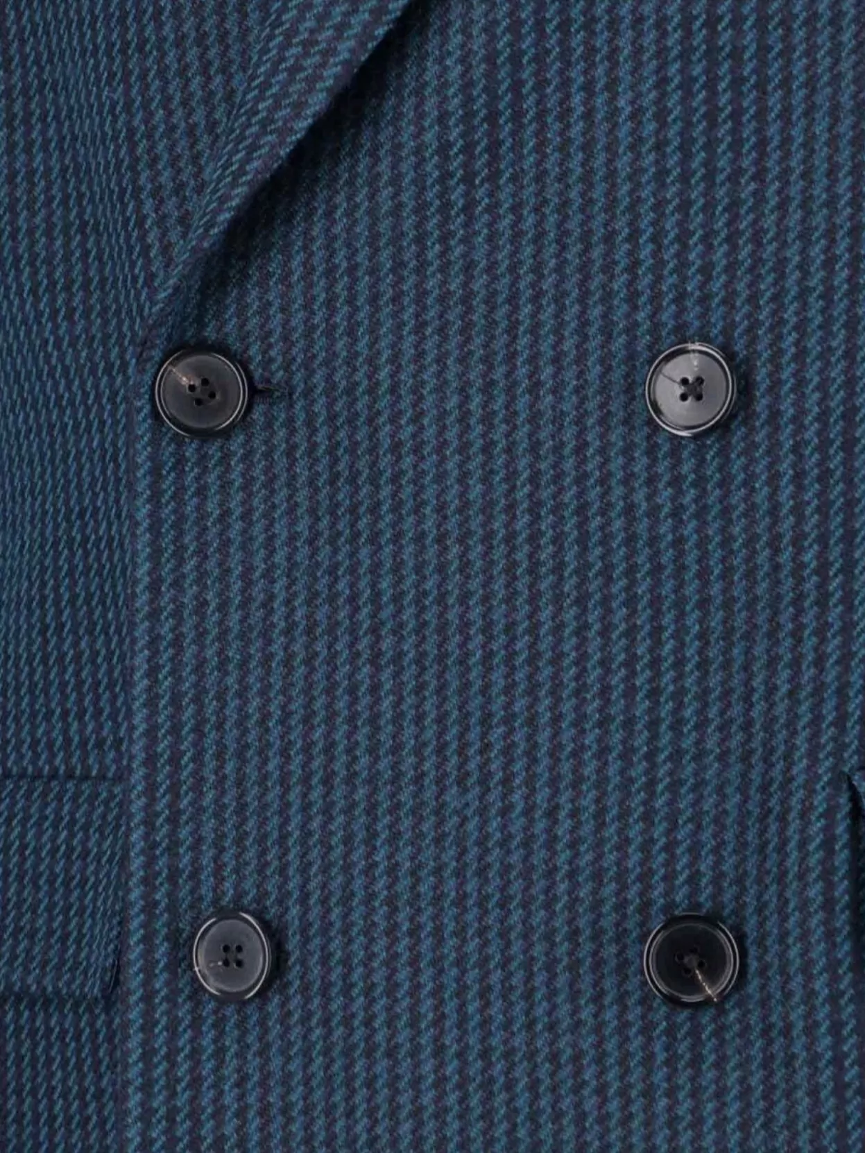 Paul Smith Double-Breasted Long Jacket Back Vent