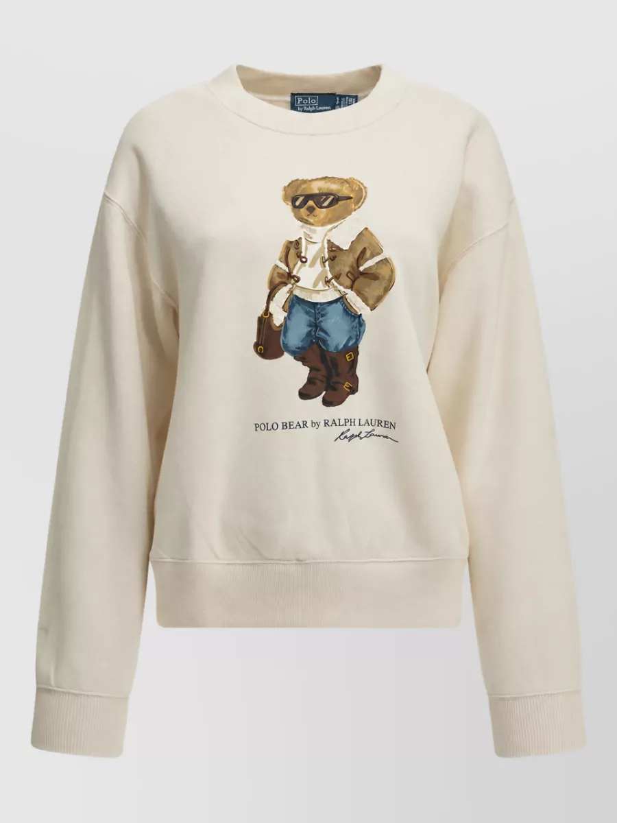 Polo Ralph Lauren Cotton blend crew neck sweatshirt