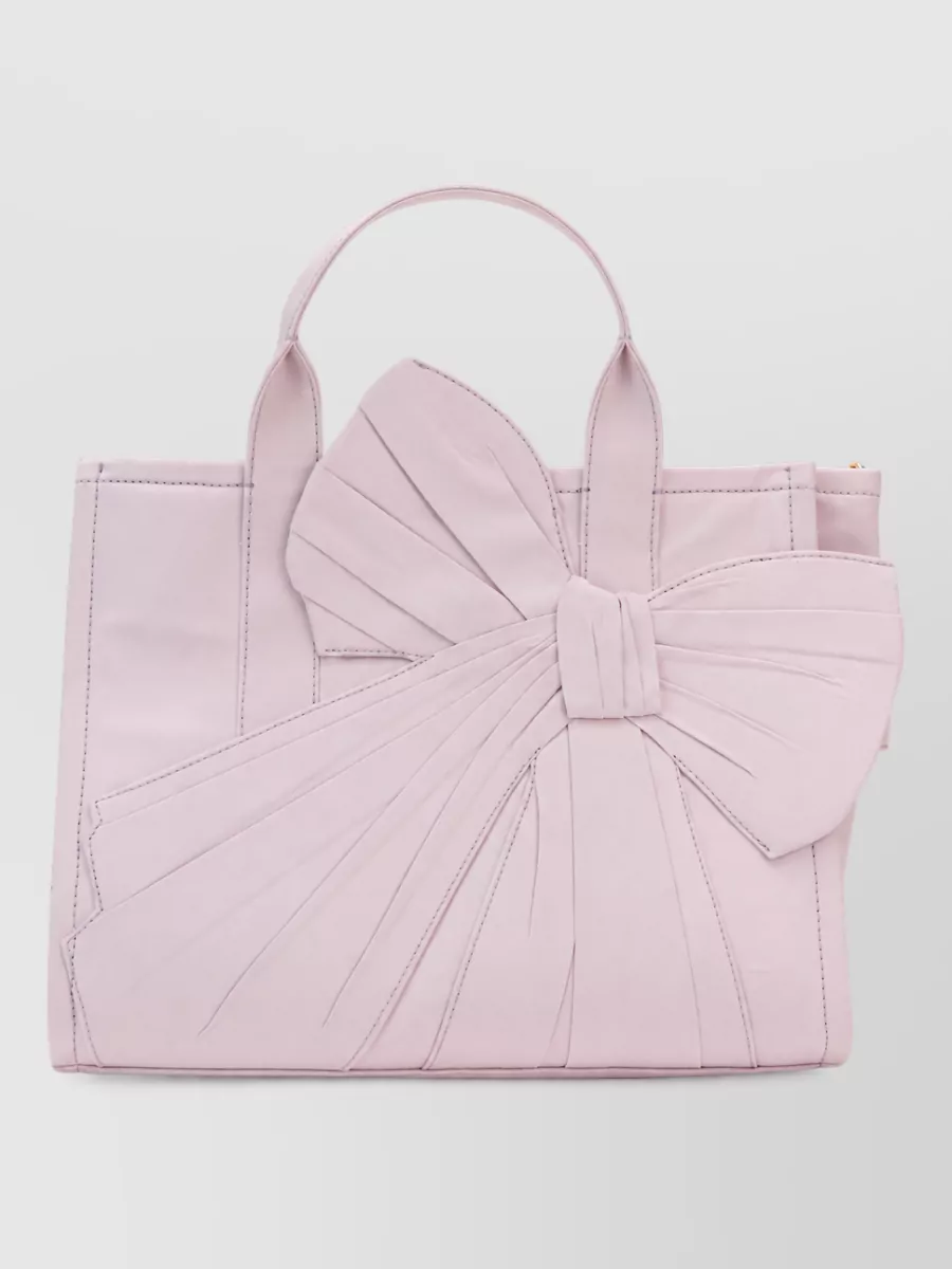 Marc Jacobs the tote bag bow m cotton tote bag