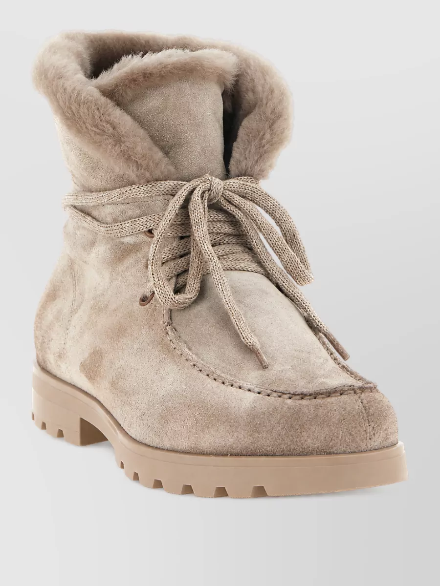 Santoni suede ankle boots