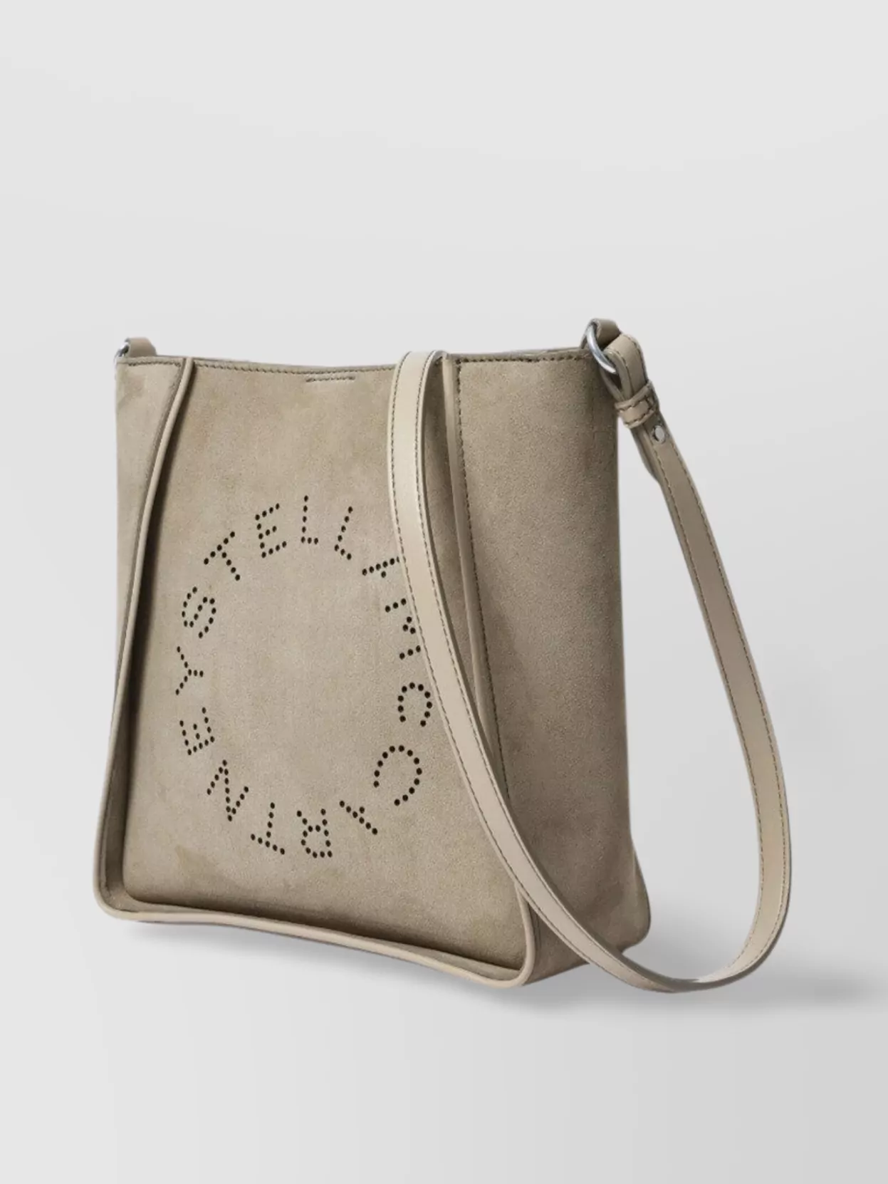 Stella Mccartney Khaki Crossbody Bag With Adjustable Strap