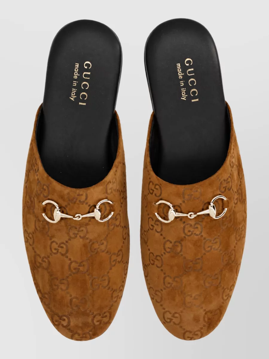 Gucci Leather Mules