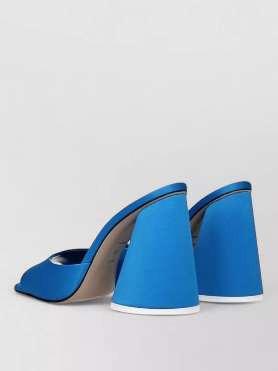 The Attico Satin Mules