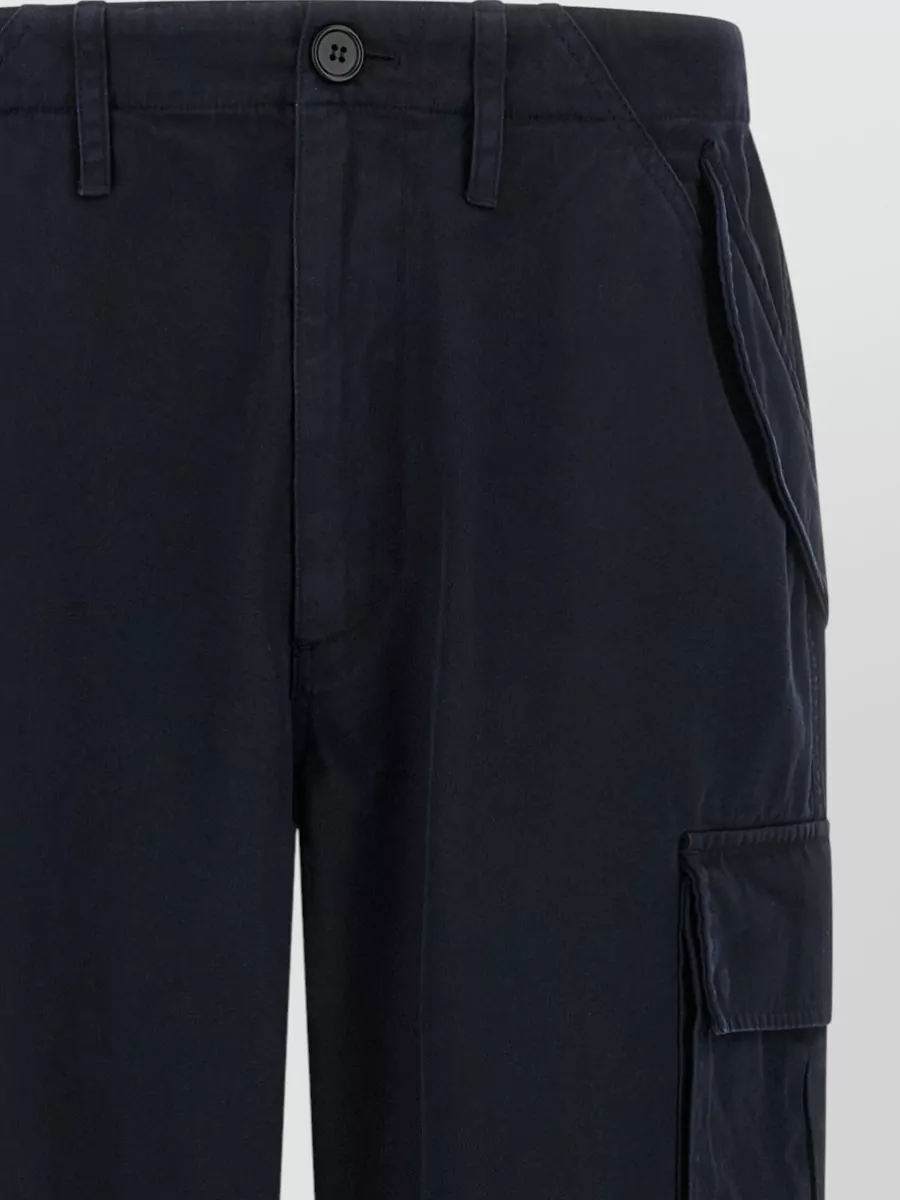 Burberry Cyrus Cargo Trousers Belt Loops Flap Pocket