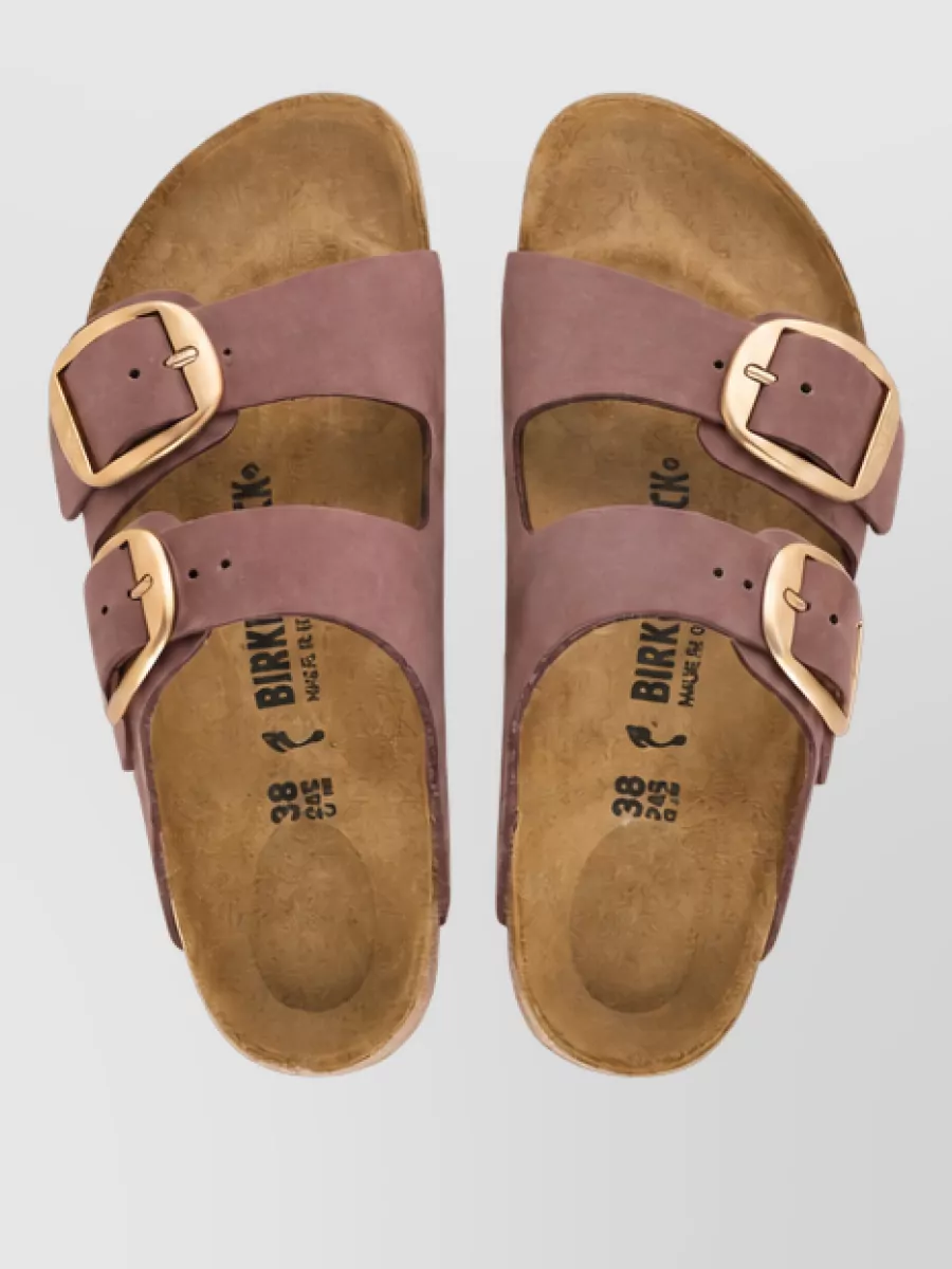 Birkenstock Leather Flat Sandals